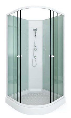 Душевая кабина Arcus S-01 90х90см без крыши (без гидромассажа) 