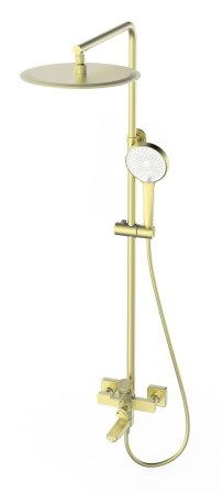 Душевая система WONZON & WOGHAND, Брашированное золото (WW-88739010-BG) 
