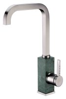 Смеситель для кухонной мойки Zorg Stone ZR 370 Y jade nickel