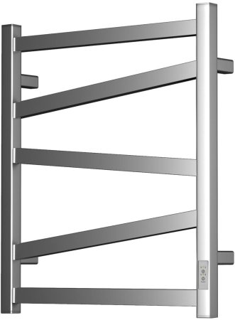 Полотенцесушитель электрический Point Феникс PN15856 П5 500x600, диммер справа, хром 