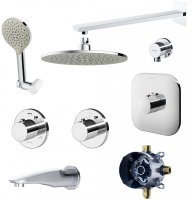 Душевая система AM.PM FM0060000 с термостатом Хром