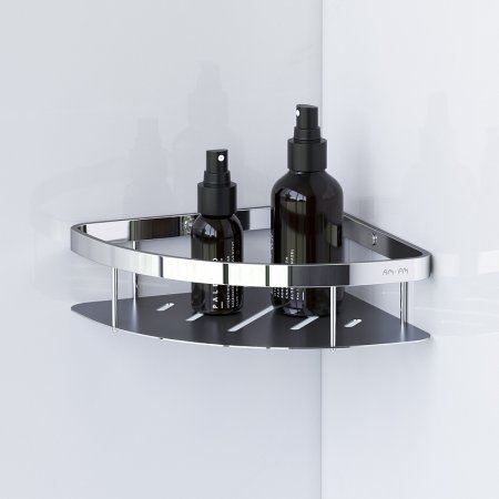 Полка корзина AM.PM Sense L A7454100 угловая Хром 