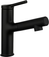 Смеситель для раковины Gappo G1052-76 Черный матовый