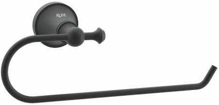 Полотенцедержатель Rose RG1906H, черный 