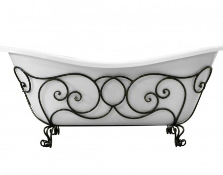 Ванна отдельностоящая из литьевого мрамора Эстет Бостон 180 180x74 