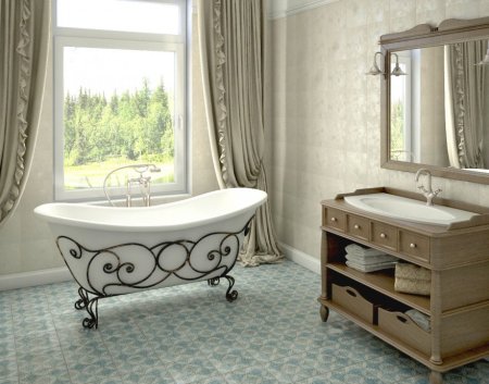 Ванна отдельностоящая из литьевого мрамора Эстет Бостон 180 180x74 