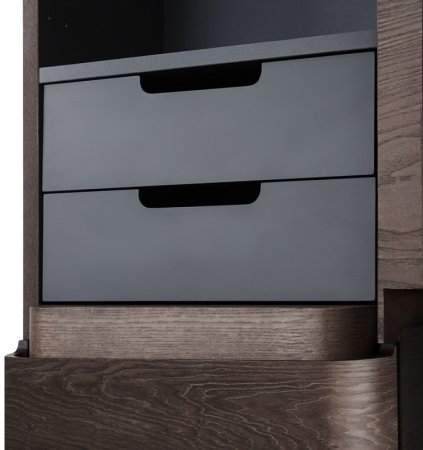 Шкаф пенал AM.PM Sensation 40 R M30CHR0406TF подвесной Табачный дуб 