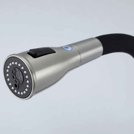 Смеситель для кухни Gappo G4399-65 Сатин Черный 