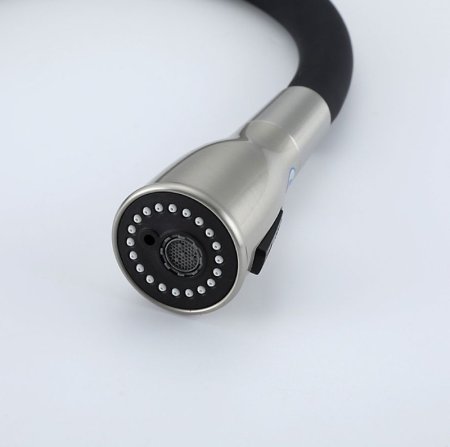 Смеситель для кухни Gappo G4399-65 Сатин Черный 