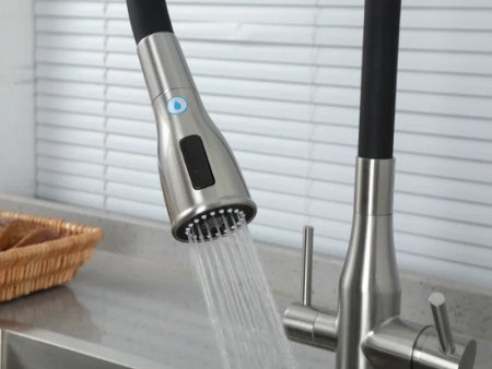 Смеситель для кухни Gappo G4399-65 Сатин Черный 