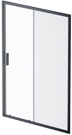 Душевая дверь AM.PM Gem 140 W90G-140-1-195BM профиль Черный матовый стекло матовое-прозрачное 