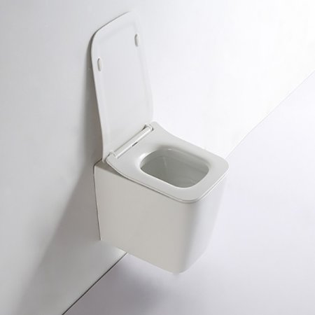 Унитаз CeramaLux NS5170 подвесной с сиденьем Микролифт 