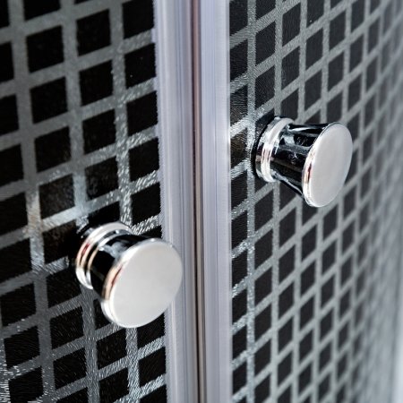 Душевая кабина Deto L 809 N без крыши BLACK 