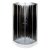 Душевая кабина Deto L 809 N без крыши BLACK 