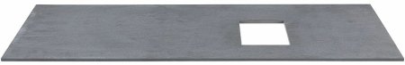 Столешница под раковину Allen Brau Infinity 120 R 1.21014.GR-S Графит структ 