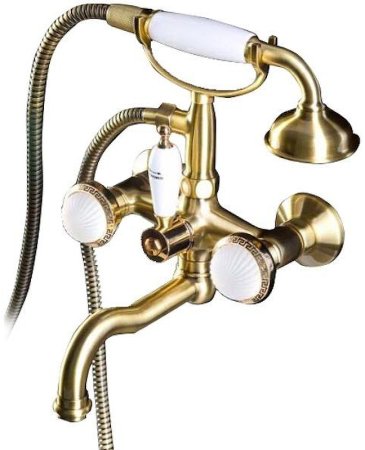 Смеситель для ванны Boheme Satine 313-ST Бронза 