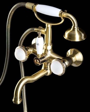 Смеситель для ванны Boheme Satine 313-ST Бронза 