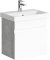 Тумба под раковину Aqwella Smart 50 SRT0105BS подвесная Бетон светлый 