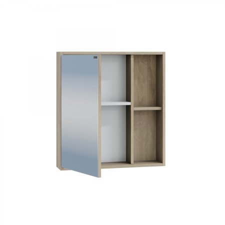 Зеркало-шкаф СаНта Прима 60 дуб светлый 