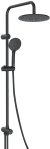 Душевой гарнитур Lemark без смесителя с верхней душевой лейкой Тропический дождь" (LM8809BL)" 