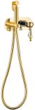 Гигиенический душ со смесителем Boheme Imperiale 425-SW Золото 
