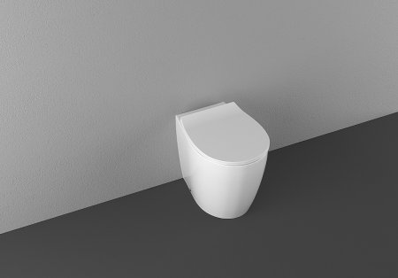 Унитаз Allen Brau Fantasy 4.11007.20 приставной Белый без сиденья 