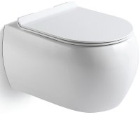 Унитаз Black&White Universe 727W00 подвесной сиденьем Микролифт Унитаз Black&White Universe 727W00 подвесной сиденьем Микролифт