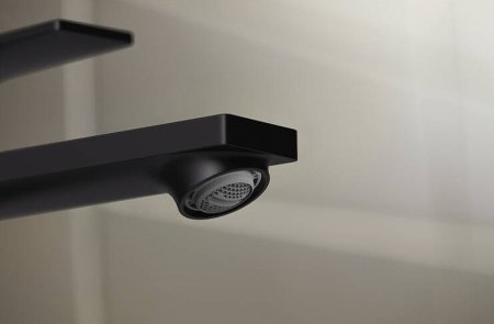 Смеситель для раковины Hansgrohe Rebris E 72581670 Черный матовый 