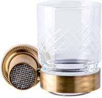 Стакан для зубных щеток Boheme Royal Cristal 10924-BR Бронза