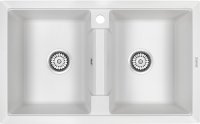 Мойка кухонная Paulmark PM238150-WH белая