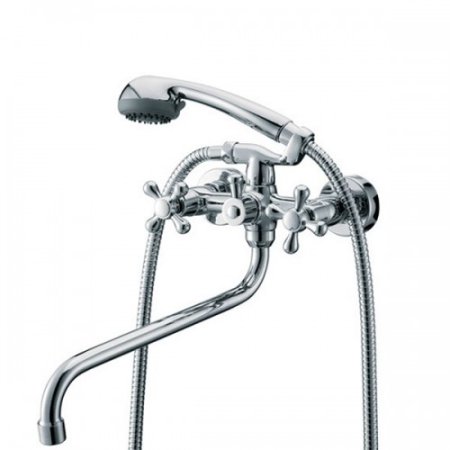 Смеситель для ванны Kaiser Carlson Style 44255 универсальный Хром 