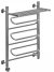Полотенцесушитель электрический Ника Curve ЛZ/ВП 60х50 левый тэн 