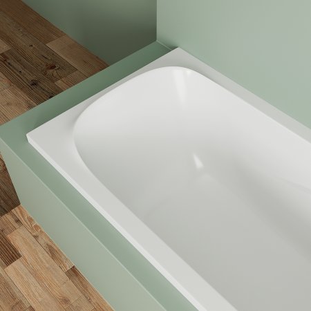 Ванна из искусственного камня Delice Triumph 180x80 DLR_330012 без антискользящего покрытия 