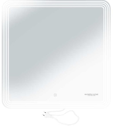 Зеркало Sanita Luxe Dial 80 DIA80SLMRKCS0010 с подсветкой с сенсорным выключателем 