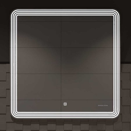 Зеркало Sanita Luxe Dial 80 DIA80SLMRKCS0010 с подсветкой с сенсорным выключателем 