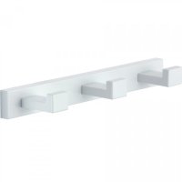 Планка с 3-мя крючками GANZER GZ88053-F WHITE