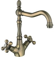 Смеситель для кухни Frap H19-4 F4019-4 Бронза