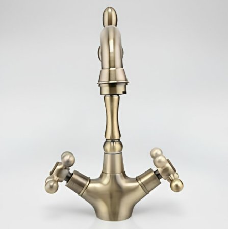 Смеситель для кухни Frap H19-4 F4019-4 Бронза 