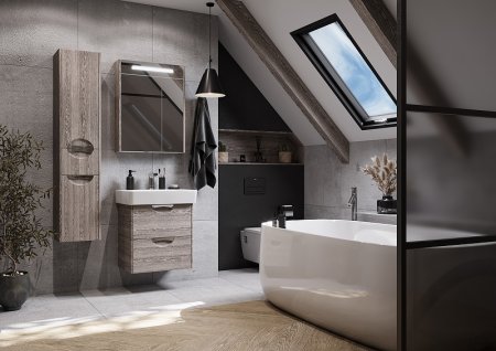 Тумба под раковину Aquaton Сильва 54 1A211801SIW60 Дуб фьорд 