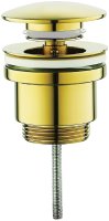 Донный клапан для раковины Raglo R600.01.23, золото