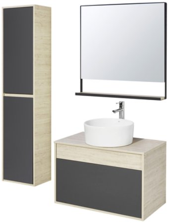 Зеркало Aquaton Лофт Урбан 80 1A247902LQX50 Дуб орегон 