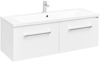 Тумба под раковину Aquaton Мадрид 120 М 1A170301MA010 подвесная Белая