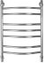 Полотенцесушитель водяной Energy Prestige 600x400 форма лесенка, нержавеющая сталь, нижнее / диагональное / боковое подключение 3/4", 630мм х460 мм, все для подключения в комплекте 
