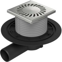 Душевой трап Paini 381A с решеткой Хром Душевой трап Paini 381A с решеткой Хром