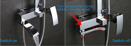 Душевая система Gappo G07 G2407 Хром 