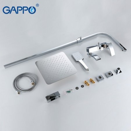 Душевая система Gappo G07 G2407 Хром 