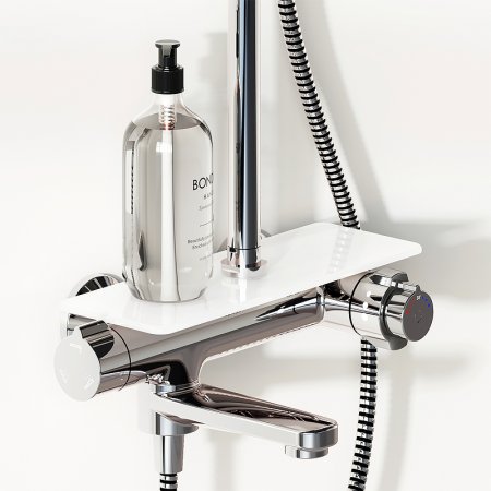 Душевая система Damixa Jupiter 977760000 с термостатом Хром 