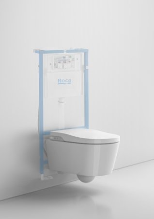 Инсталляция Roca Duplo Bide Smart WC 890090800 для унитаза биде со смывным бачком без клавиши смыва 