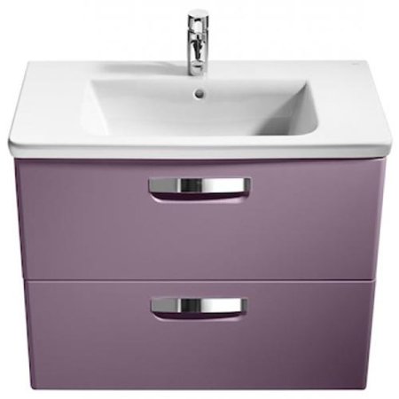 Тумба под раковину Roca The Gap 70 ZRU9302741 подвесная Фиолетовая 
