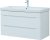 Тумба с раковиной Aquanet София 105 белый глянец (2 ящика) 